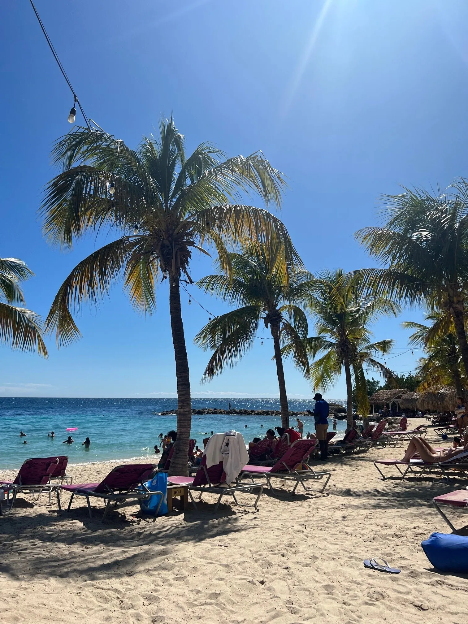 Blauwbaai in Curacao
