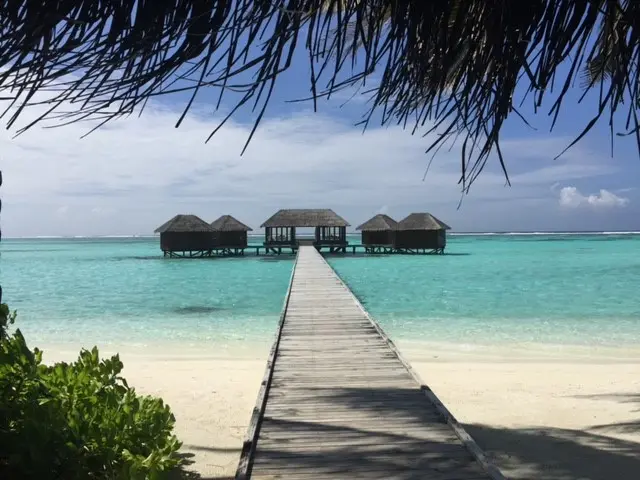 Strand op de Malediven