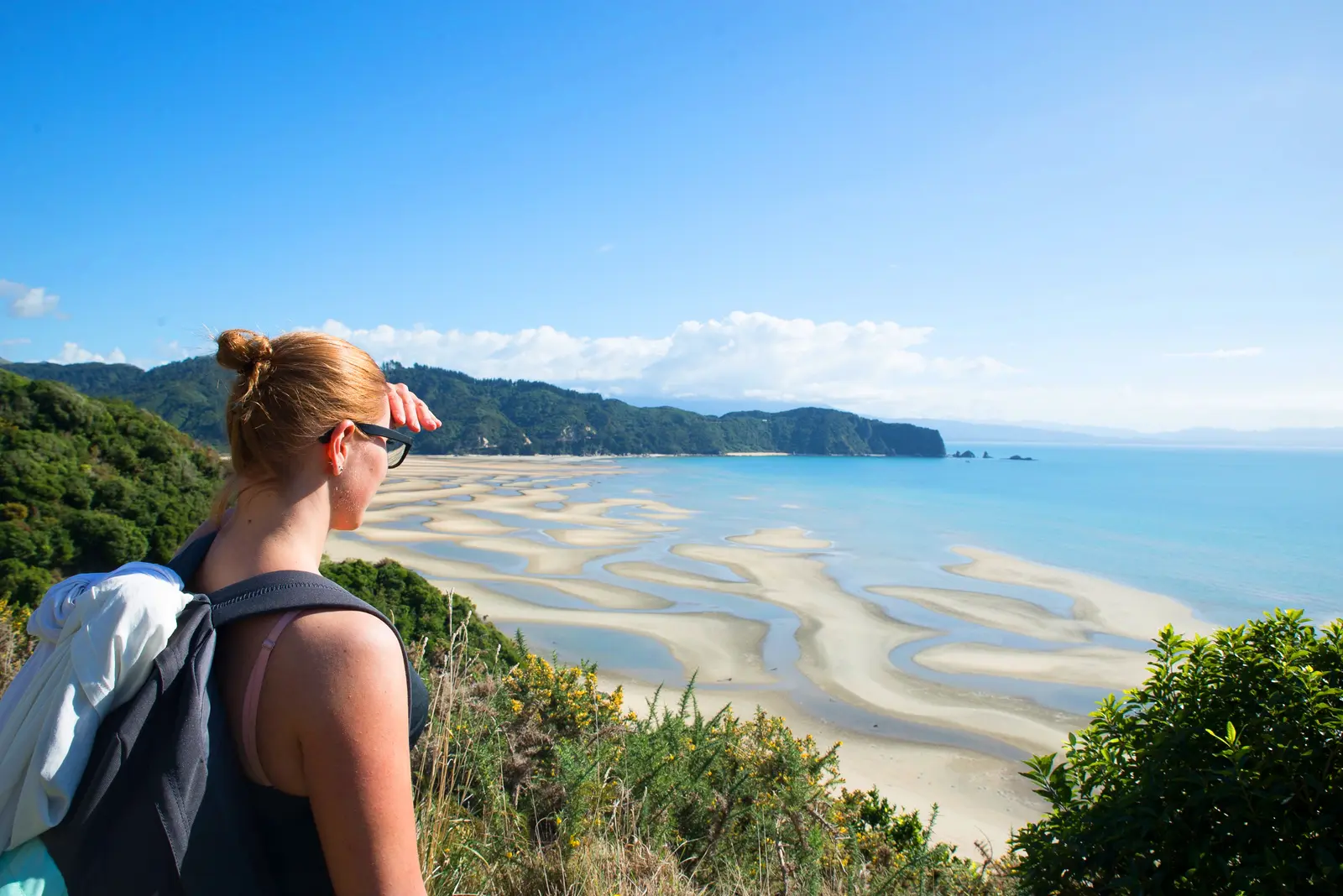 Hiken in het Abel Tasman National Park in Nieuw-Zeeland