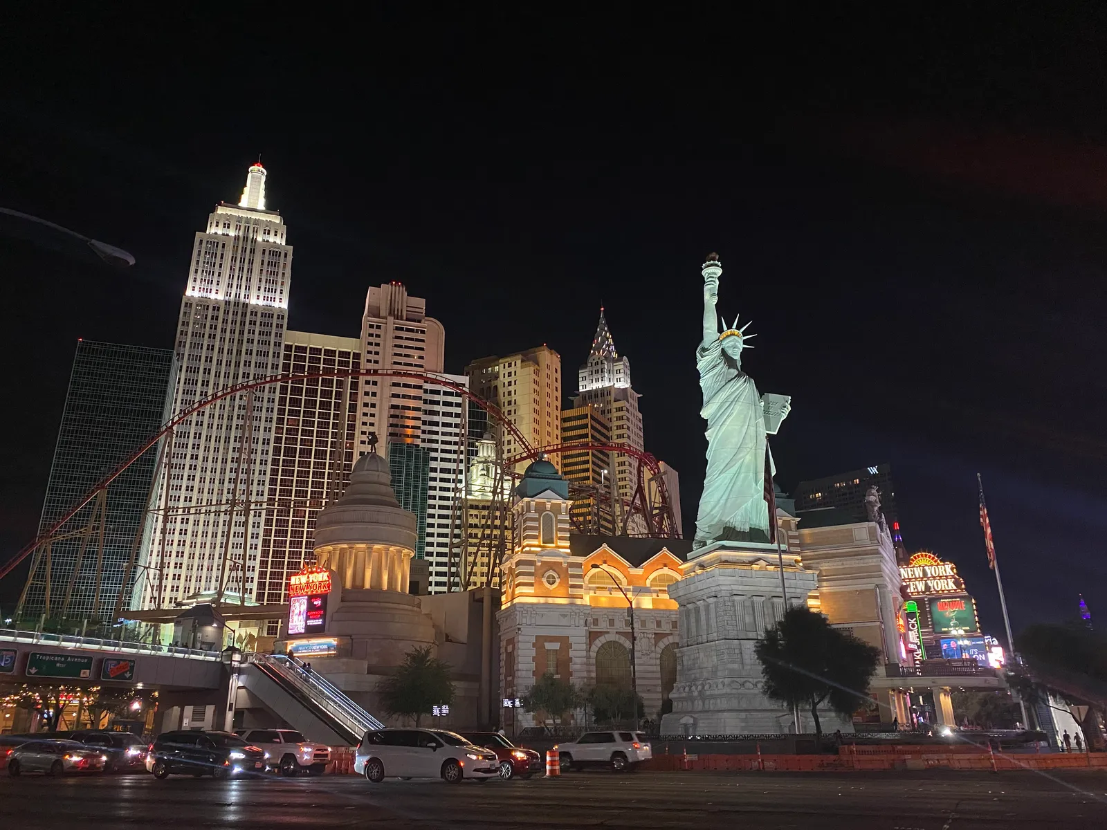 Vrijheidsbeeld in Las Vegas, Amerika