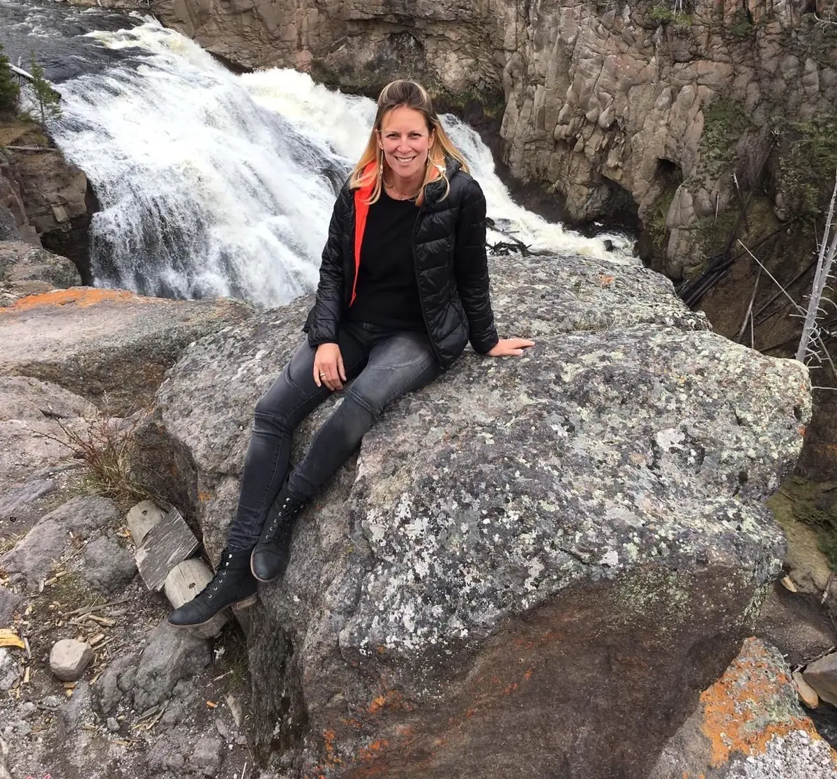 Reisspecialist Miranda in Yellowstone