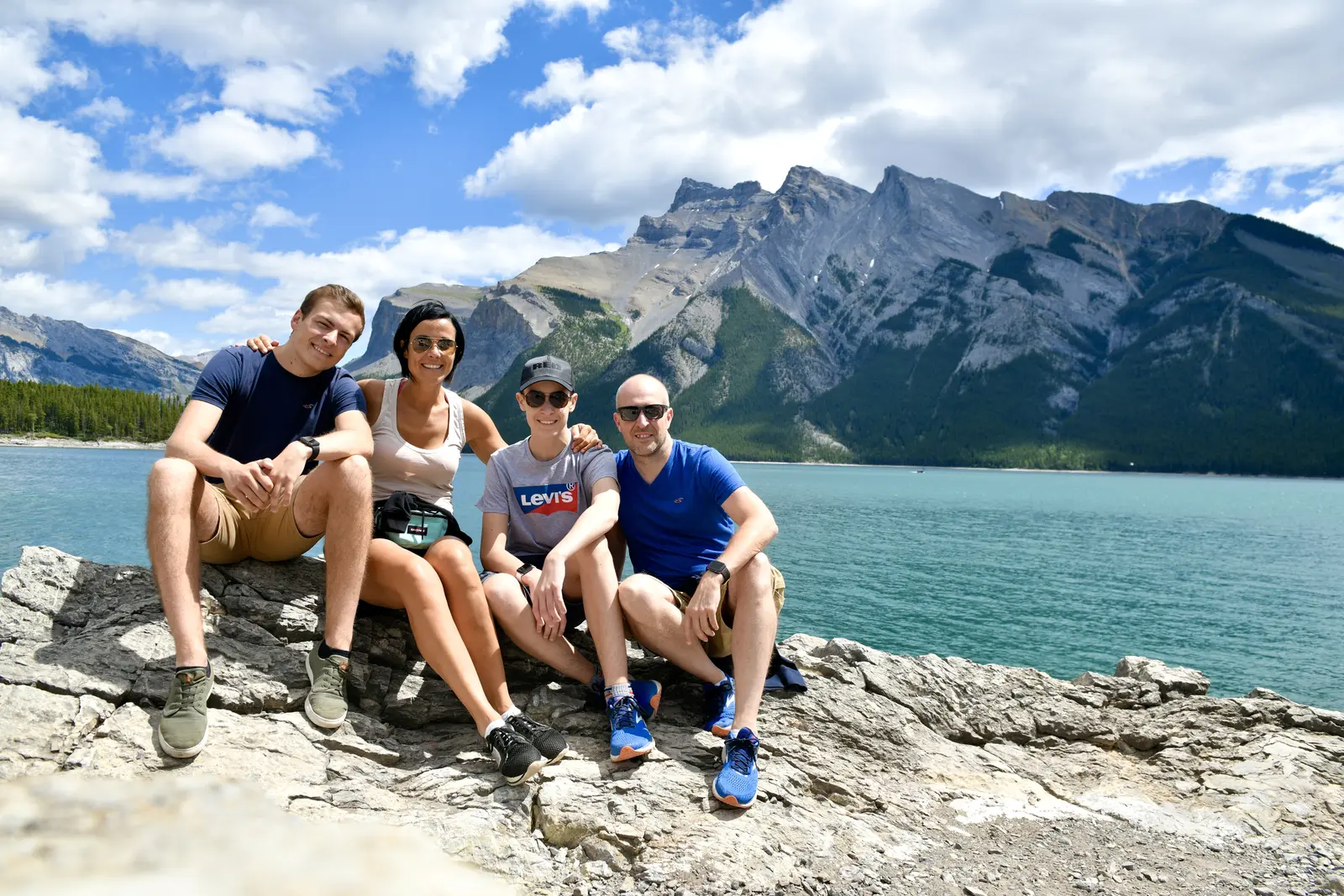 Lake Minnewanka in Banff National Park