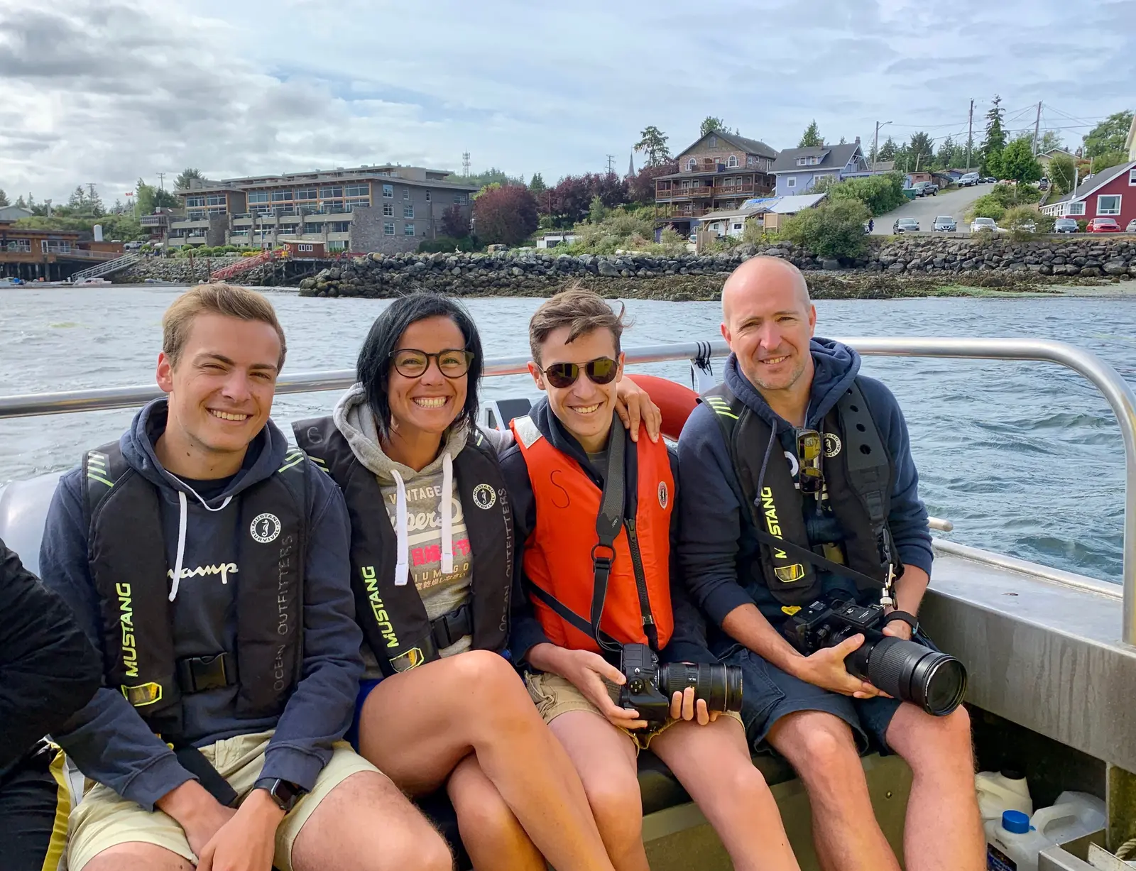 Boottocht in Tofino