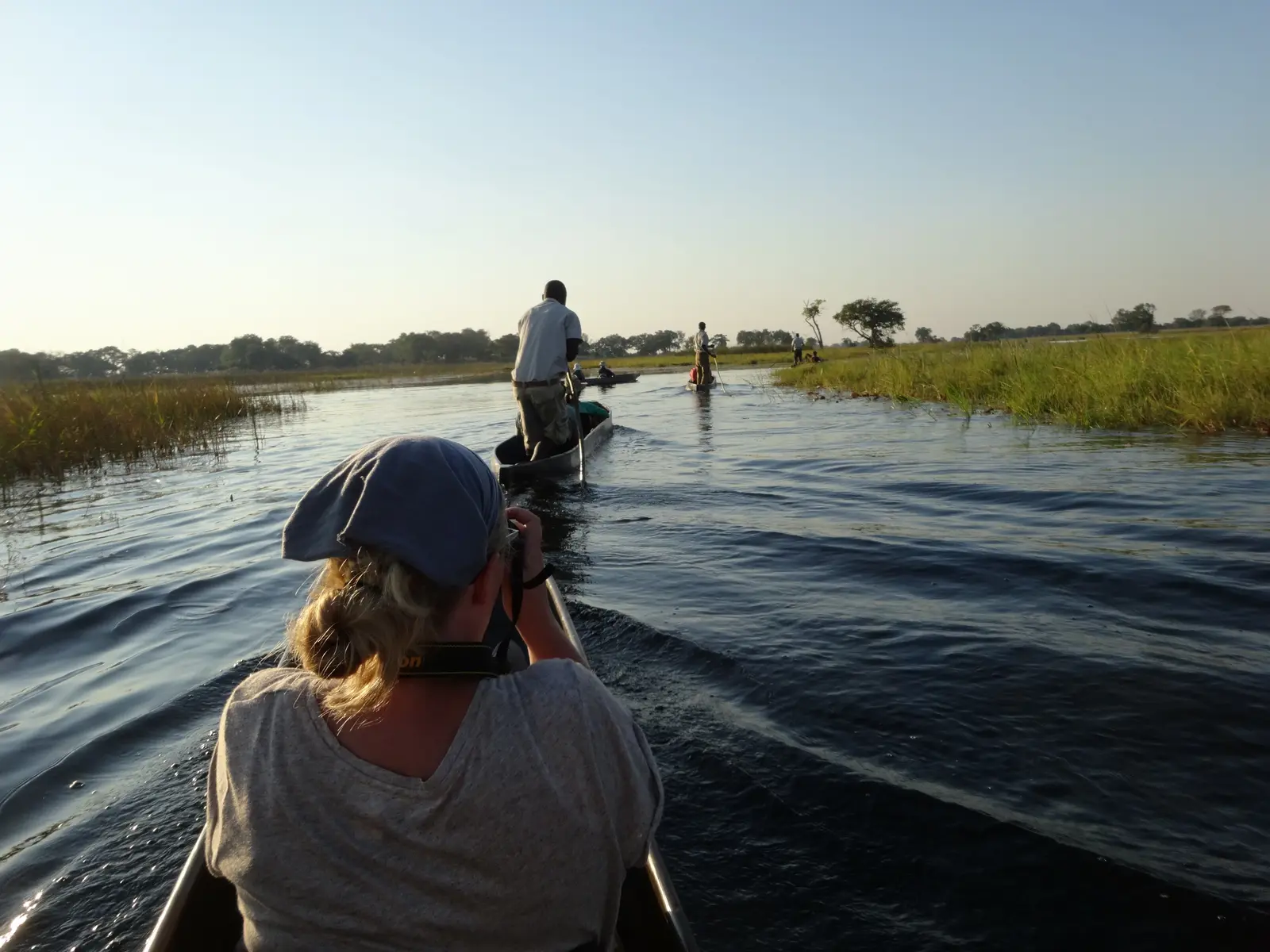Op de Okavango Delta, Botswana