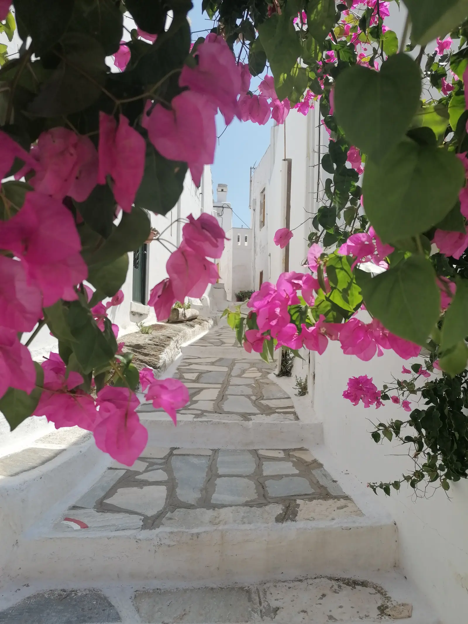 Charmant straatje op Andros