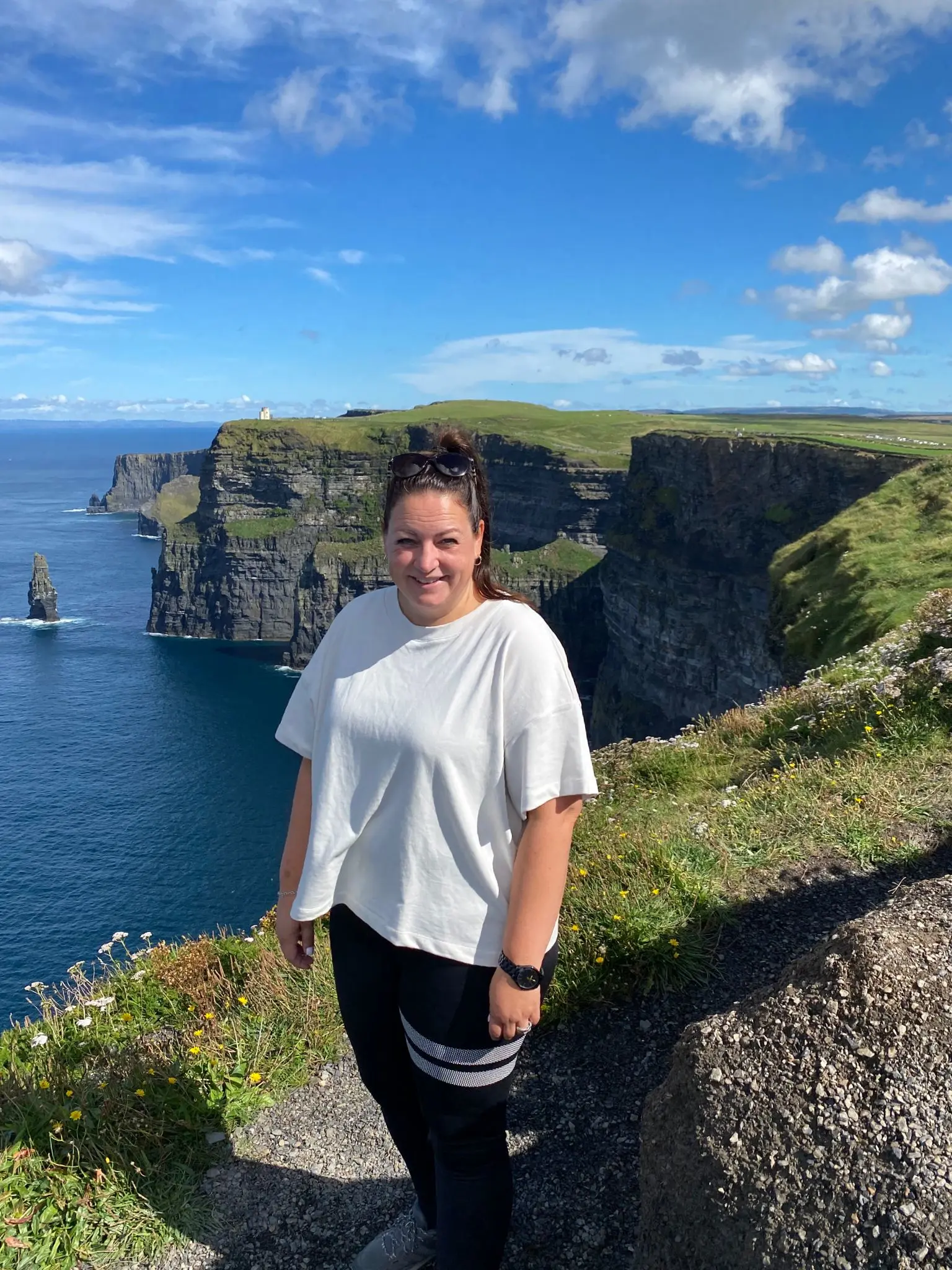 Reisspecialist Suus bij de Cliffs of Moher