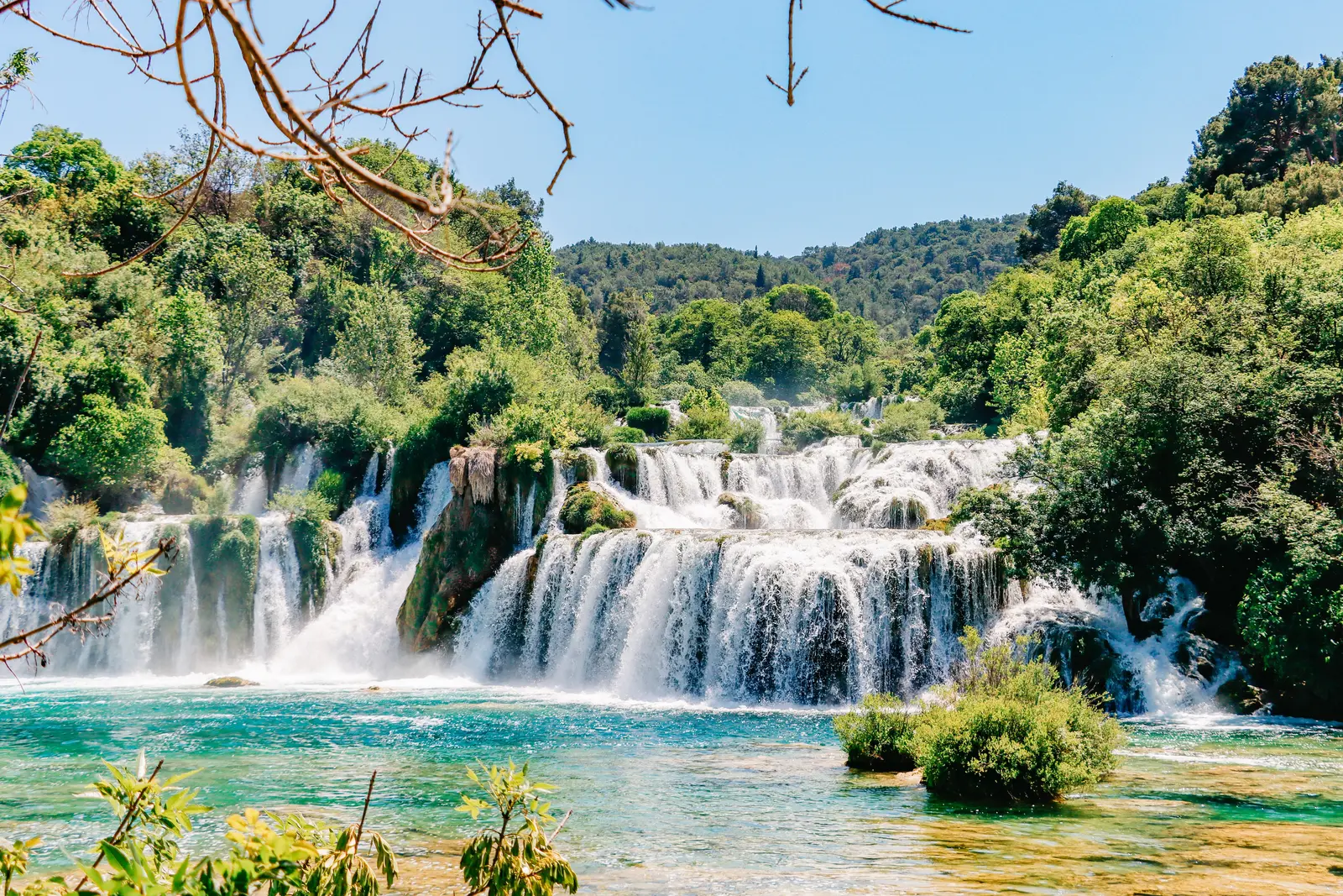 Krka-watervallen