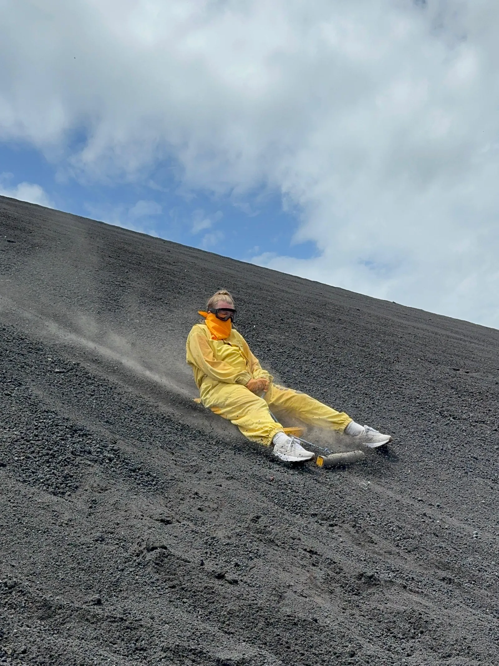 Vulcano boarden in Nicaragua