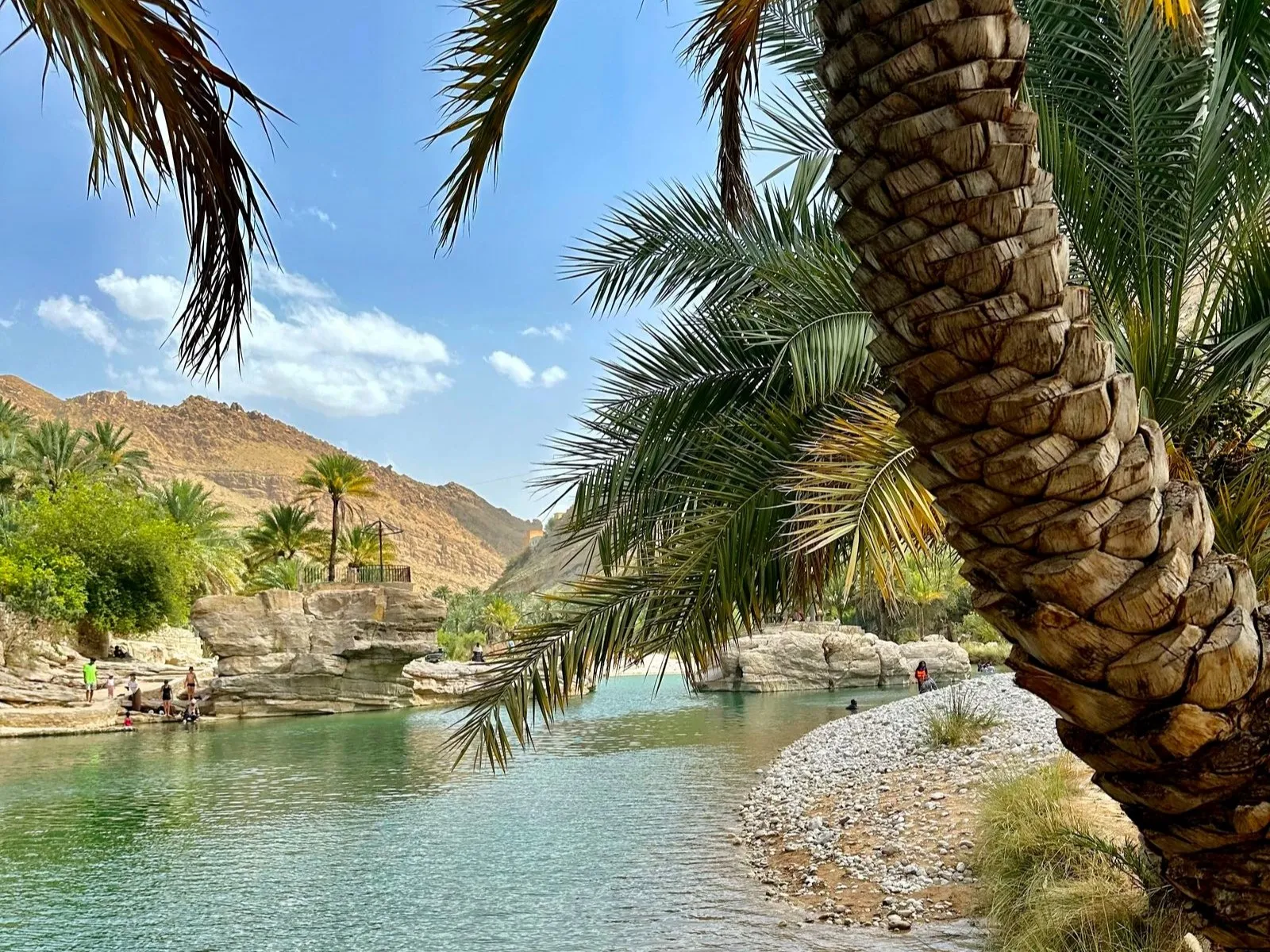 Wadi Bani Khalid in Oman