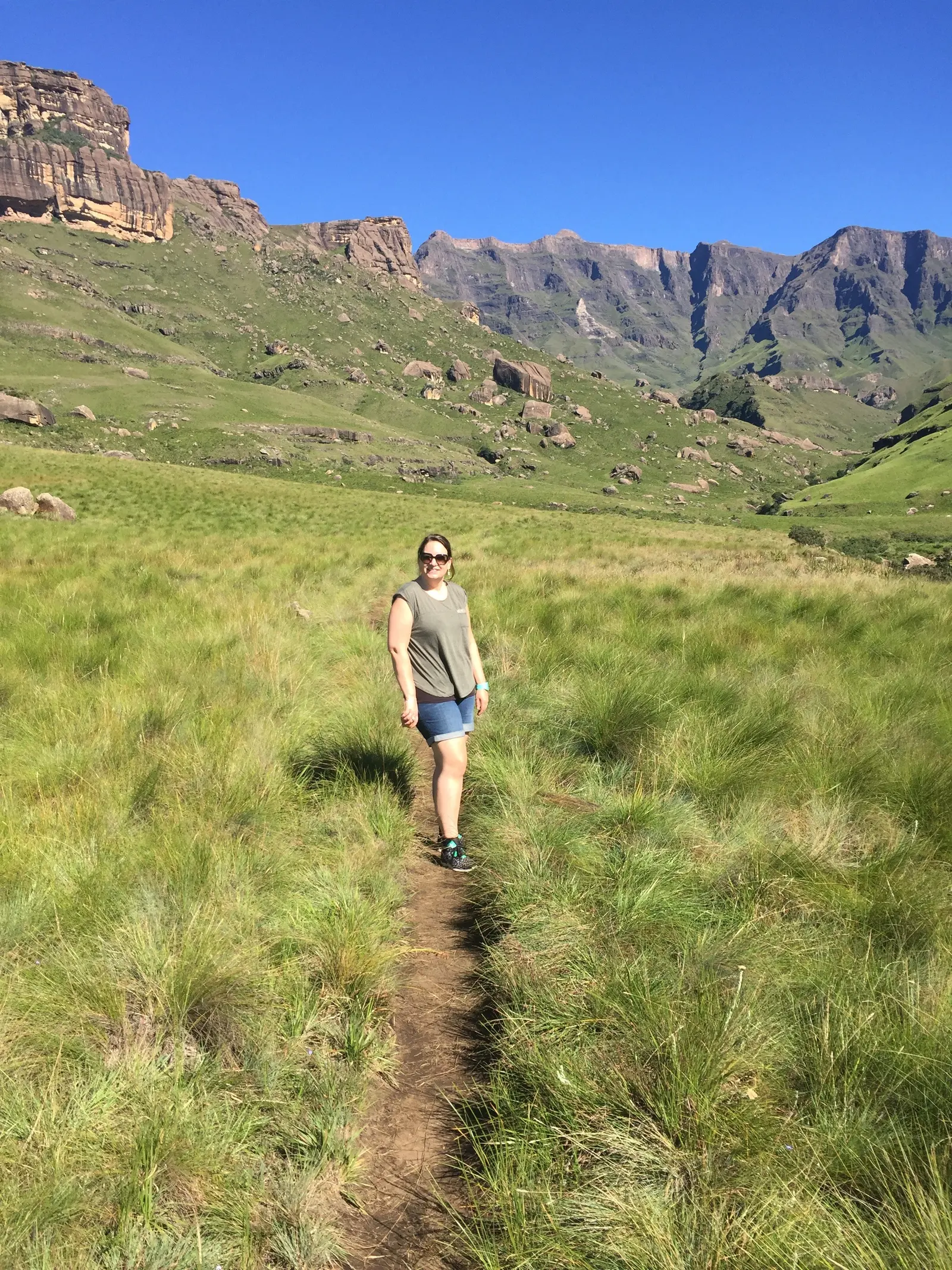 Reisspecialist Suus in de Drakensbergen