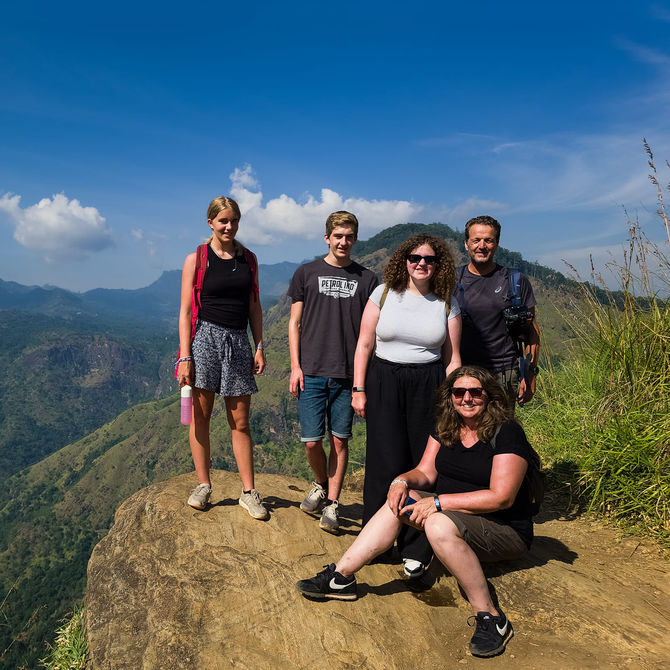 Gezin van gezinsreizenexpert Bianca