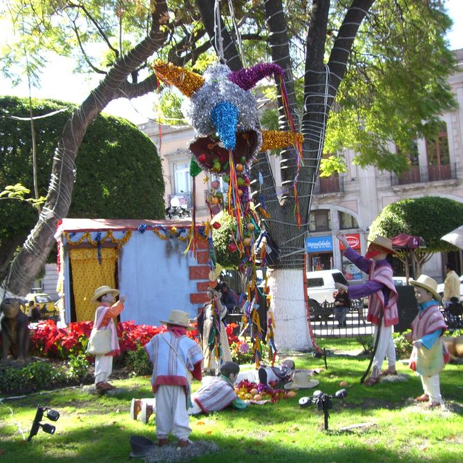 Piñatas in Mexico