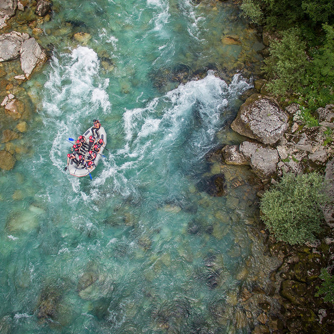 Raften in Montenegro