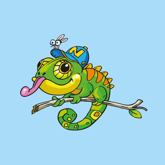 Onze Nauti, de avontuurlijke kameleon