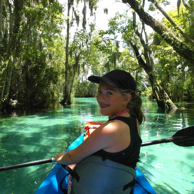Kanoën door de mangroves van Florida