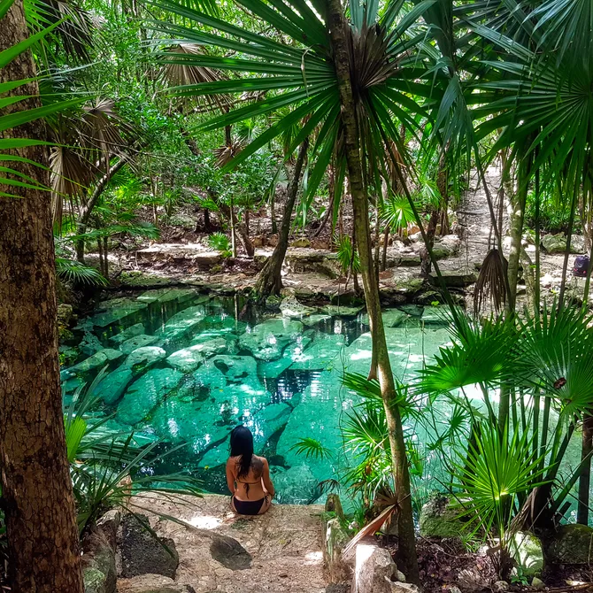 Cenote Azul Riviera Maya