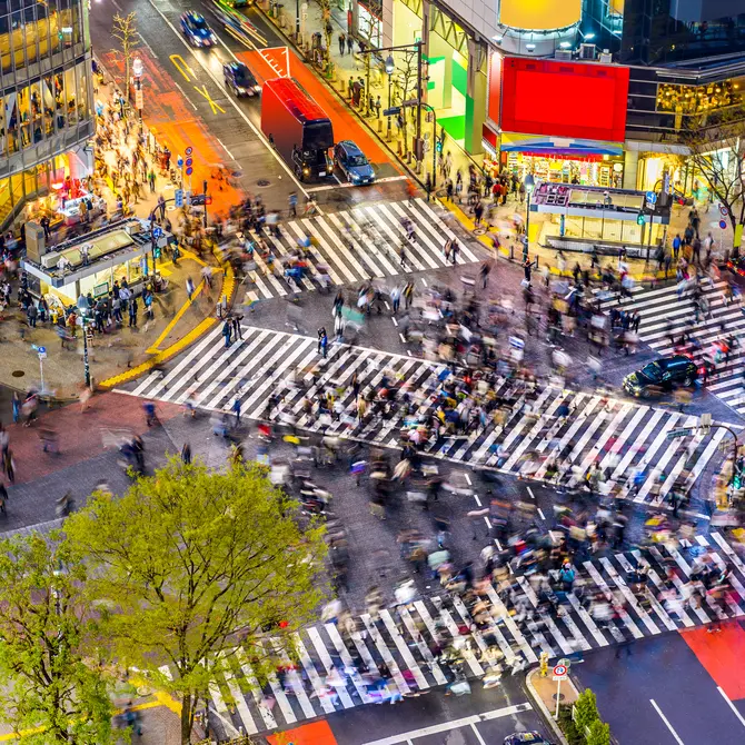 Shibuya Crossing, Tokyo