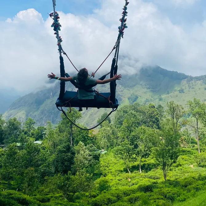 Ella Swing in Sri Lanka