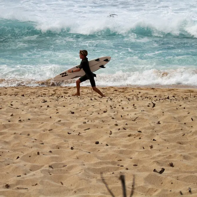 Surfen in Hawaii