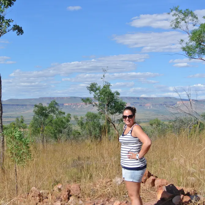 Reisspecialist Suus bij de Gibb River Road