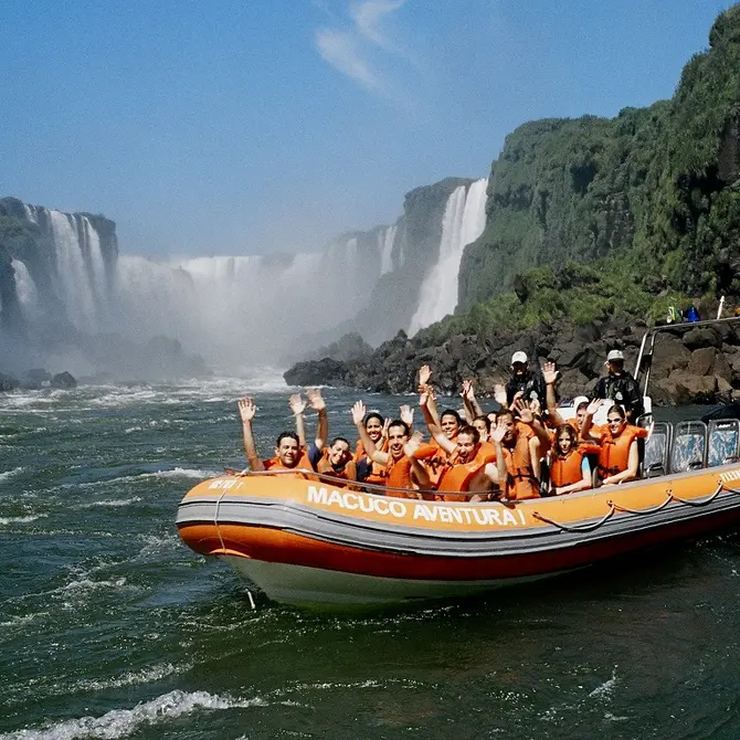 Iguacu-watervallen in Brazilië