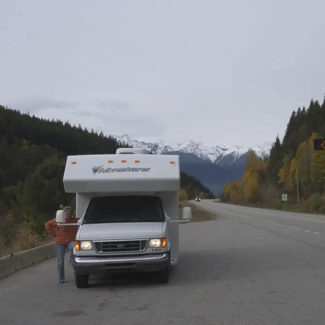 Met de camper door Canada