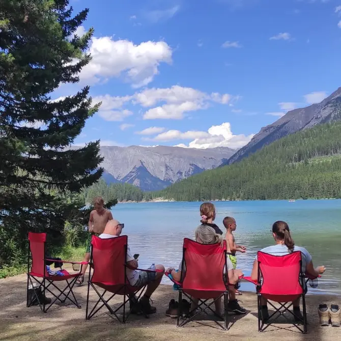 Kamperen in de natuur van Canada
