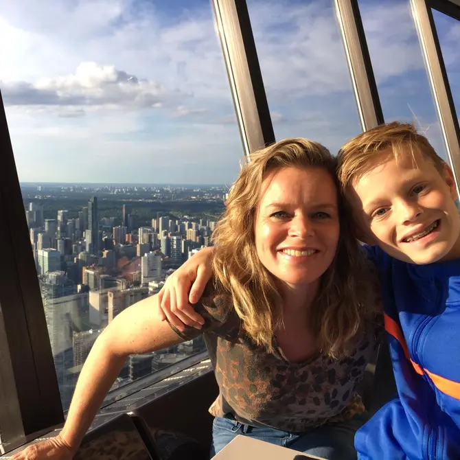 Canada met familie