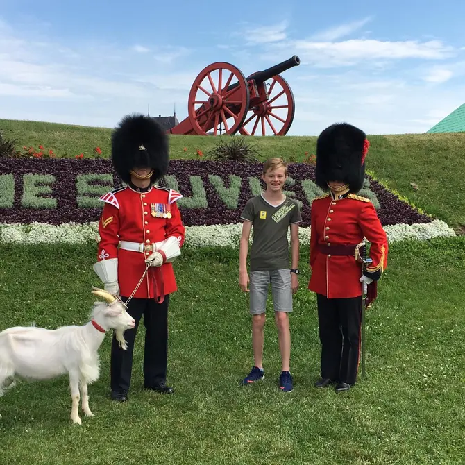 Quebec City, wisseling van de wacht