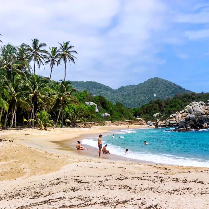 De prachtige stranden van Tayrona