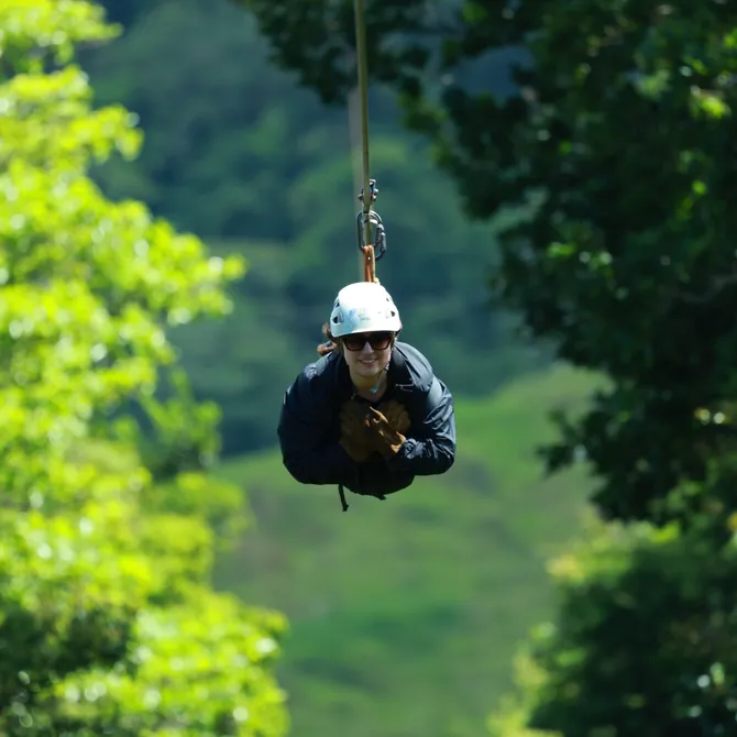 Ziplinen door Monteverde Extremo Park