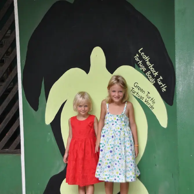 Kinderen in Tortuguero