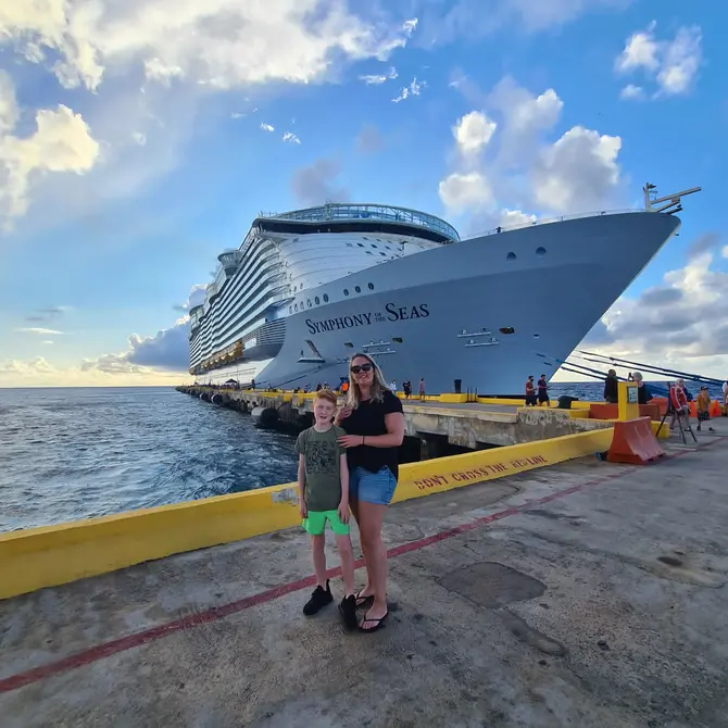 Gezinsreizenexpert Anna aan het cruisen