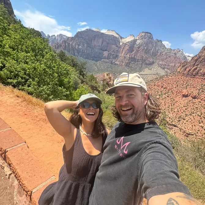 Uitzicht bij de Grand Canyon