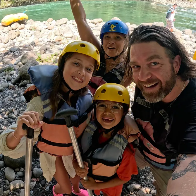 Raften in Costa Rica met kinderen