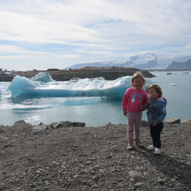 Gletsjermeer in IJsland