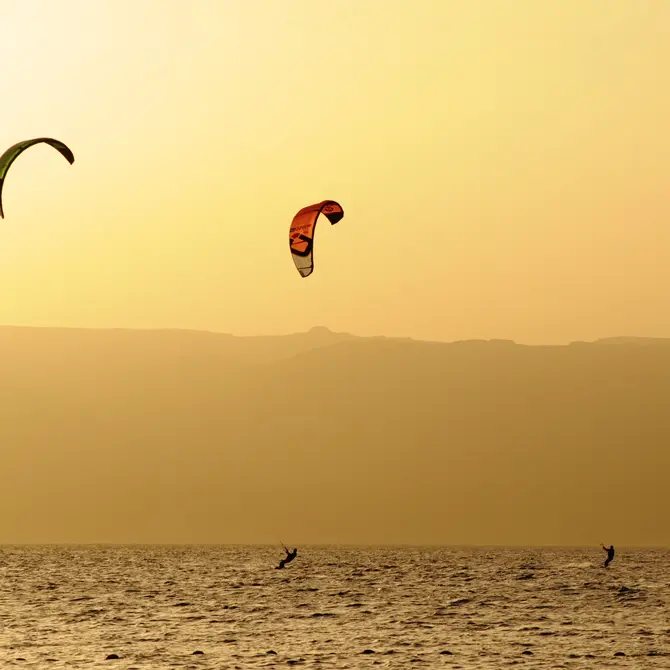 Windsurfen in Aqaba