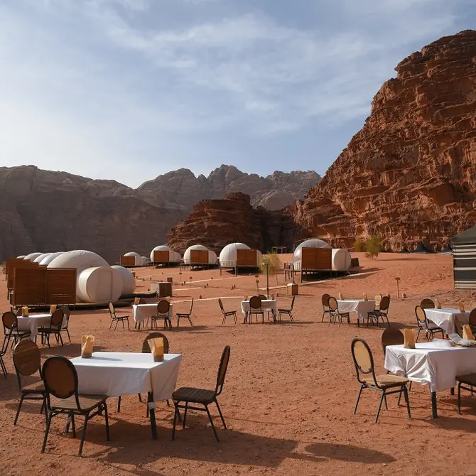 Wadi rum nights camp in Jordanie