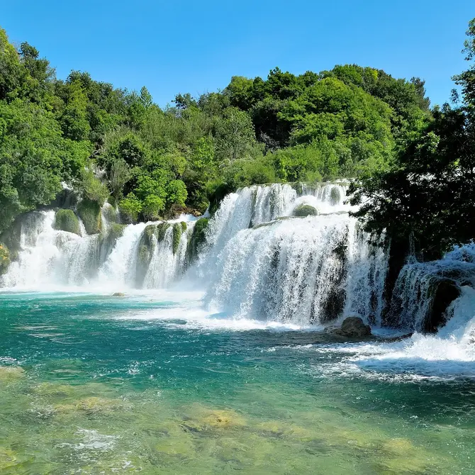 Krka-watervallen