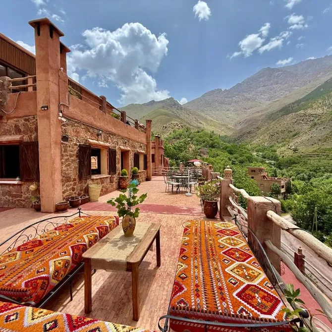 Aux Lumieres du Toubkal met kinderen