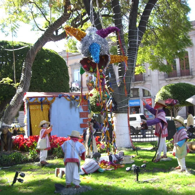 Piñatas in Mexico