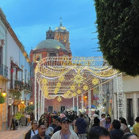 Kerstsfeer in Mexicostad