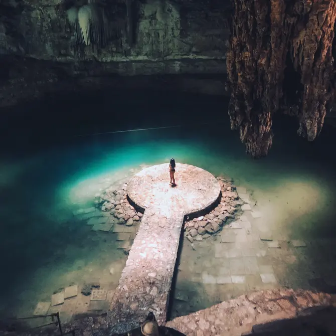 Cenote in Valladolid