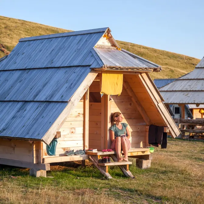 Genieten van de zonsopkomst in Bjelasica