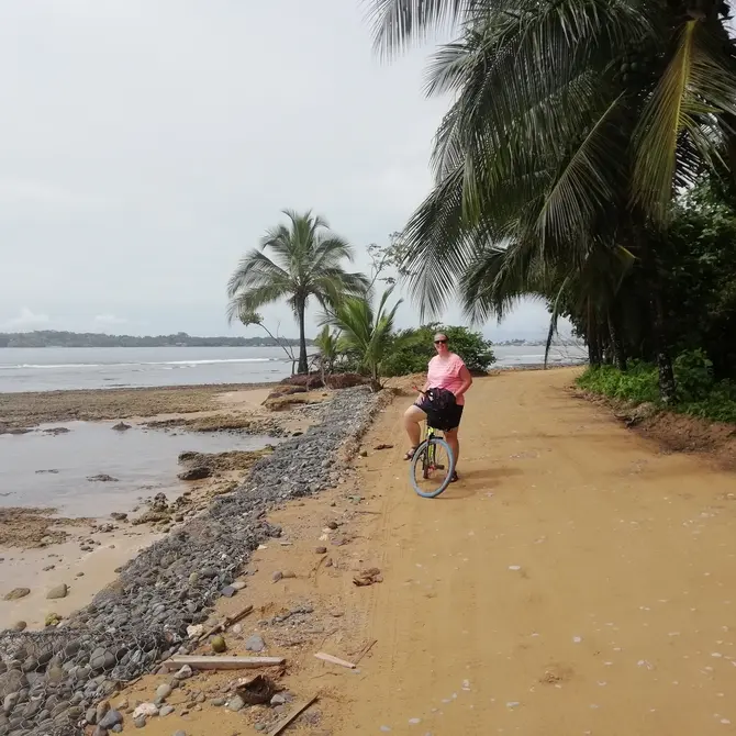 Fietsen op Bocas del Toro