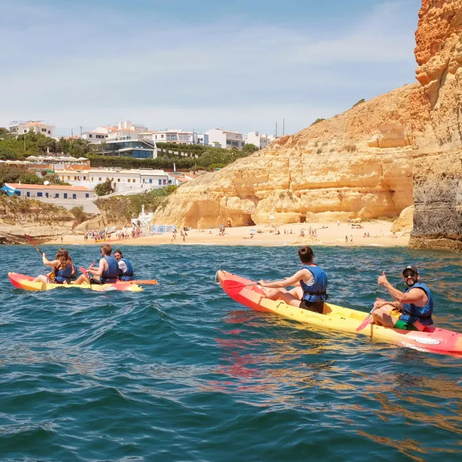 Het water op in Carvoeiro