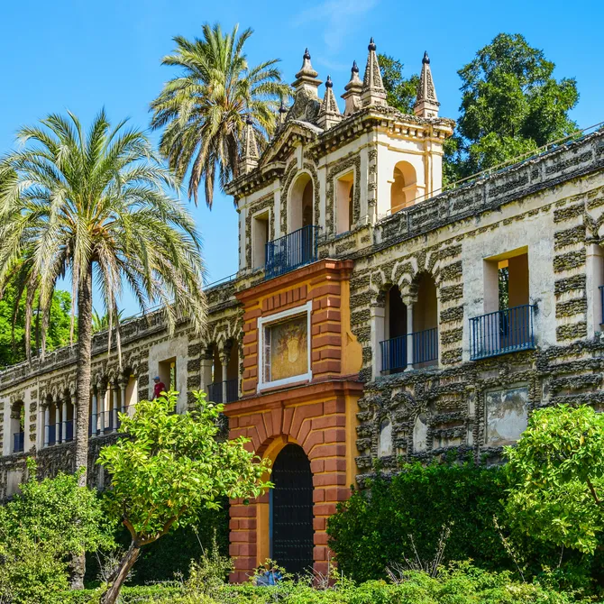 Alcázar, het koninklijk paleis in Sevilla