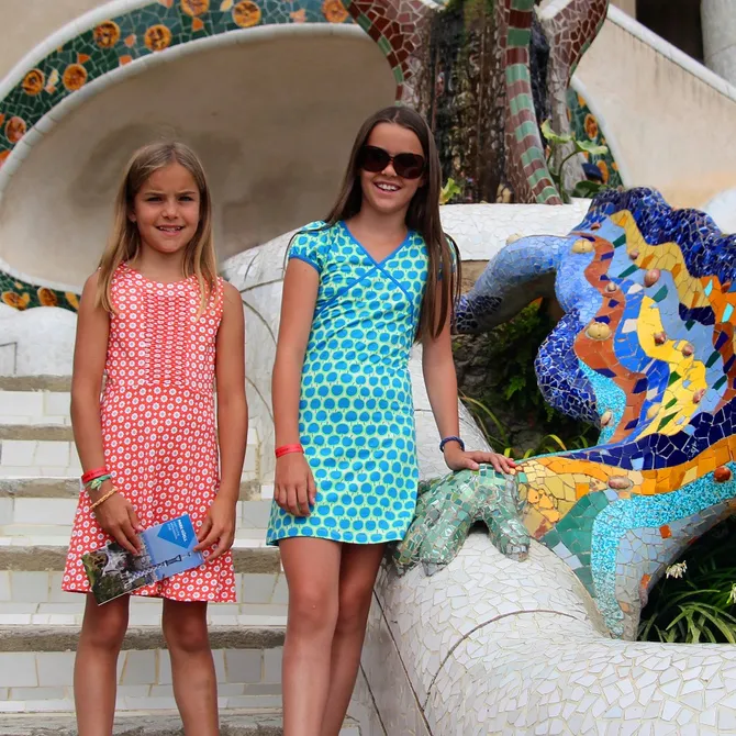 Barcelona met kids