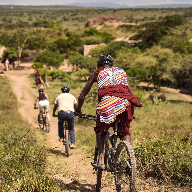 Fietsen met de Masai in Tanzania