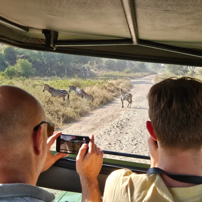 Game drive in Tarangire National Park, Tanzania